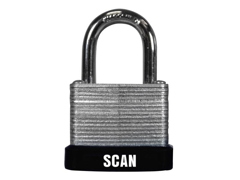 Scan Laminated Steel Padlock