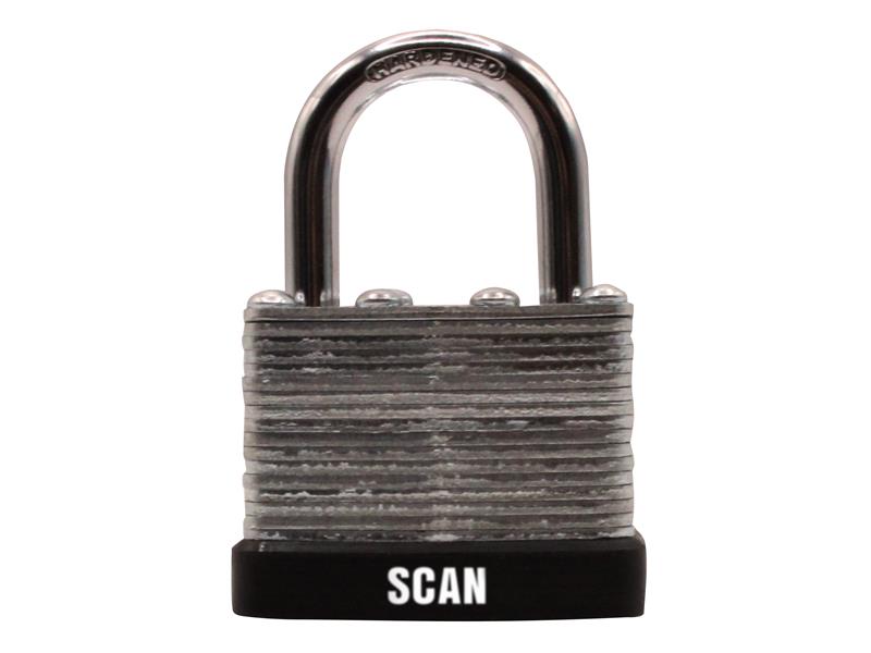 Scan Laminated Steel Padlock