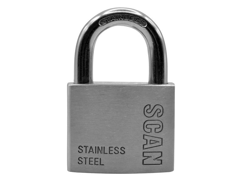 Scan Stainless Steel Padlock