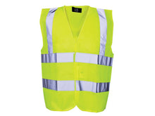 Scan Hi-Vis Waistcoat Yellow - Child 7-9