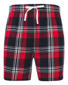 SF Clothing Mens Tartan Lounge Shorts - SF082M