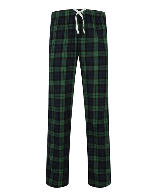 SF Clothing Mens Tartan Lounge Pants - SF083M