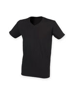 SF Clothing Mens Feel Good Stretch V-Neck T-Shirt - SF122M - thumbnail 2