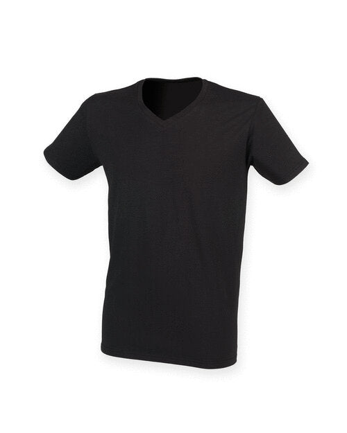 SF Clothing Mens Feel Good Stretch V-Neck T-Shirt - SF122M