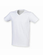 SF Clothing Mens Feel Good Stretch V-Neck T-Shirt - SF122M - thumbnail 3