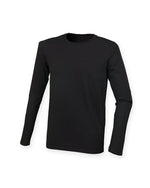 SF Clothing Mens Feel Good Long Sleeve Stretch T-Shirt - SF124M - thumbnail 2