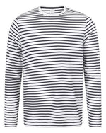 SF Clothing Unisex Long Sleeved Striped T-Shirt - SF204M - thumbnail 2