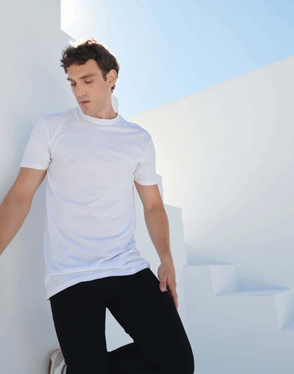 SF Clothing Mens Longline T-Shirt - SF258M