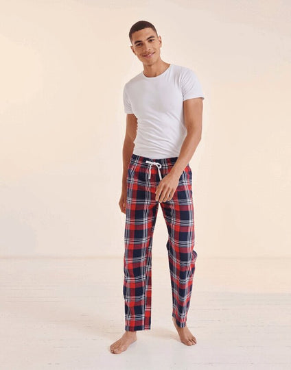 SF Clothing Mens Tartan Lounge Pants - SF083M