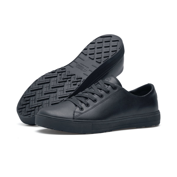 Shoes For Crews Unisex Old School Leather Trainer Black 7