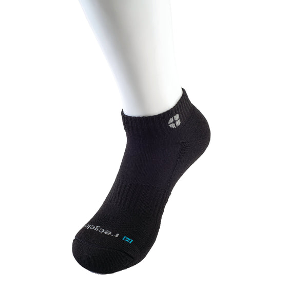 Shoes For Crews No Show Recycled Sock Black Size Xl S2305-xl