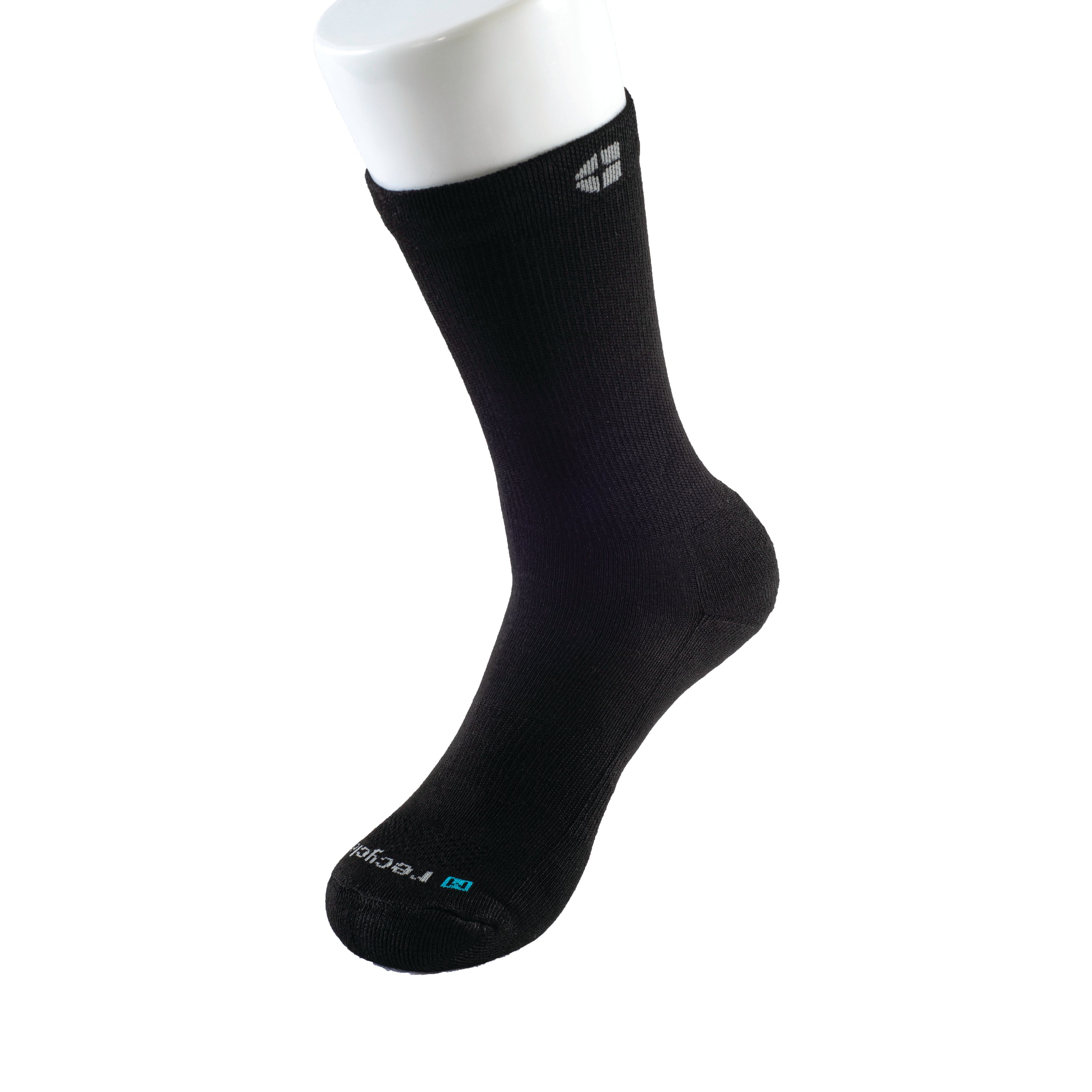 Shoes For Crews Crew Sock Recycled Black Size Small S2307-s