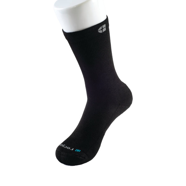 Shoes For Crews Crew Sock Recycled Black Size Large S2307-l