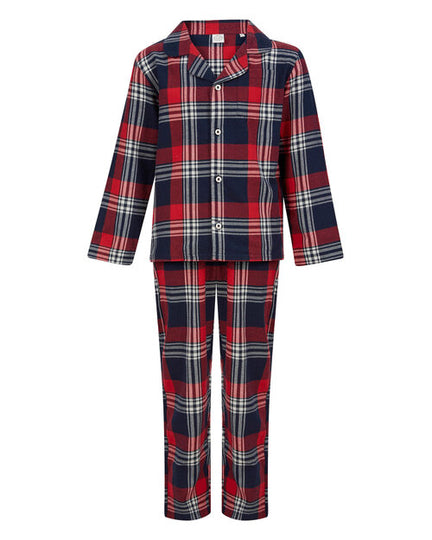 SF Clothing Kids Tartan Lounge Set - SM074B