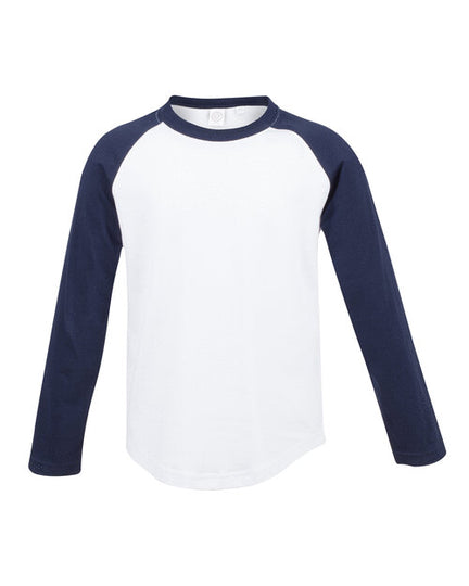 SF Clothing Kids Long Sleeve Baseball T-Shirt - SM271B