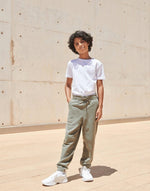 SF Clothing Kids Sustainable Fashion Cuffed Jogger - SM430B - thumbnail 1