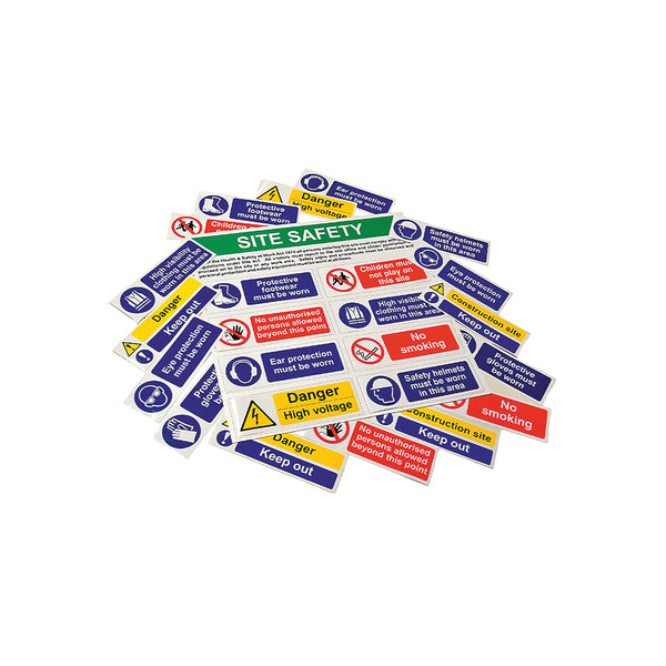 Spectrum Build Your Own Composite Safety Sign Kit Rpvc 650x650mm 17332