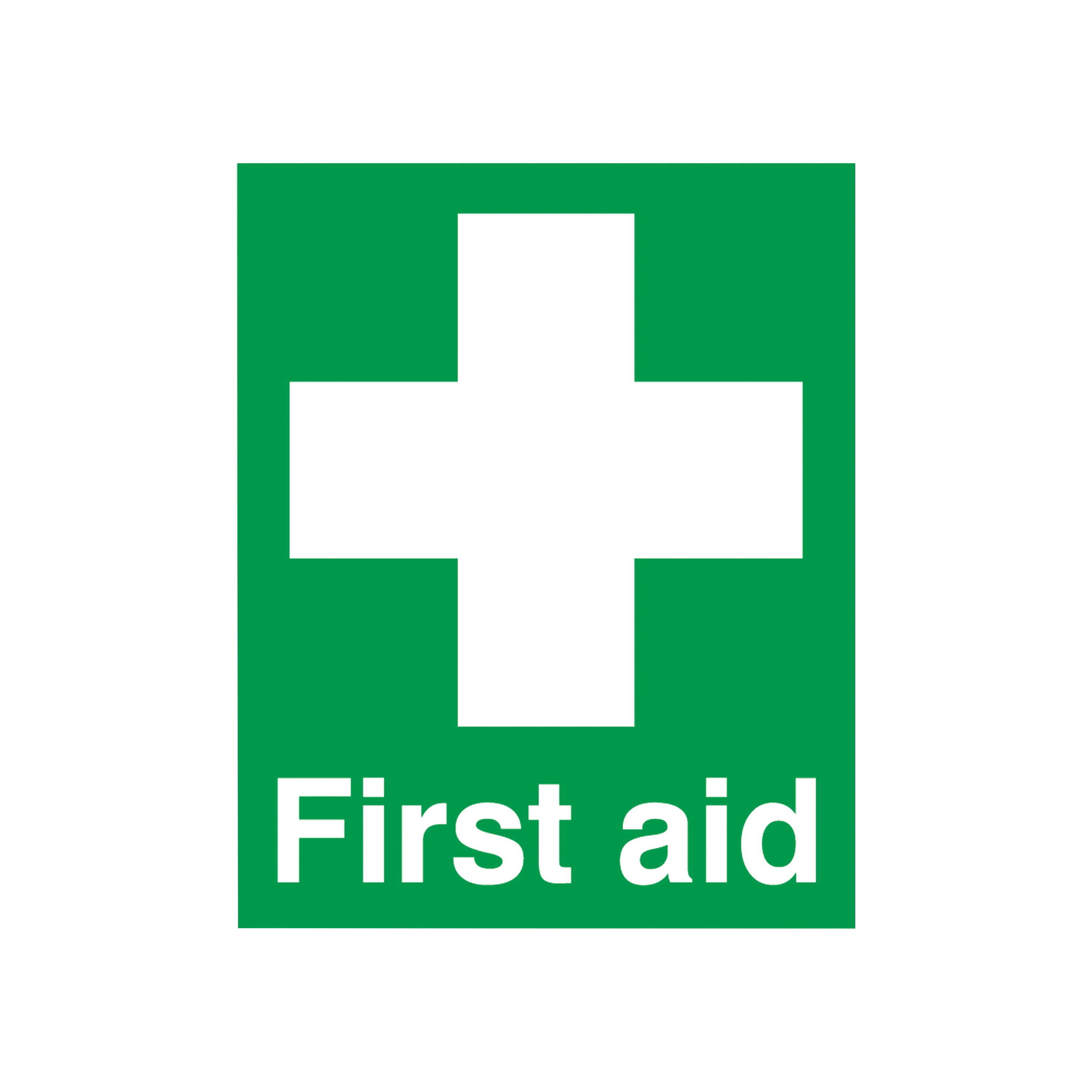 Signs and Labels Safety Sign First Aid Sign Pvc 100x250mm Fa00607r