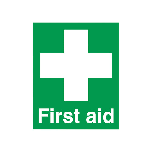 Signs and Labels Safety Sign First Aid Sign Pvc 100x250mm Fa00607r