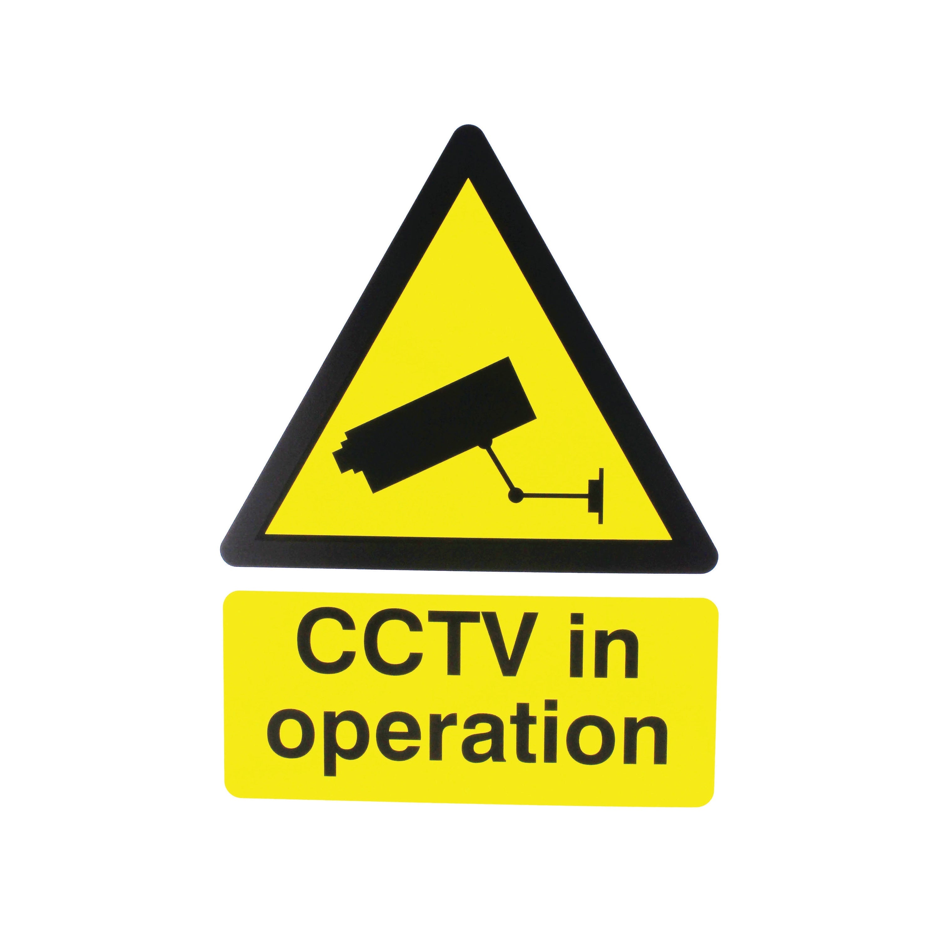 Signs and Labels Warning Sign Cctv In Operation Pvc 400x300mm Ctv3b/r