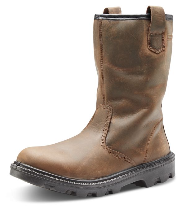 Click Footwear Sherpa Dual Density PU Rubber Rigger Boot