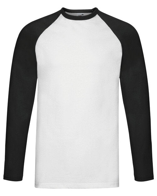 Fruit of the Loom Valueweight Long Sleeve Baseball T