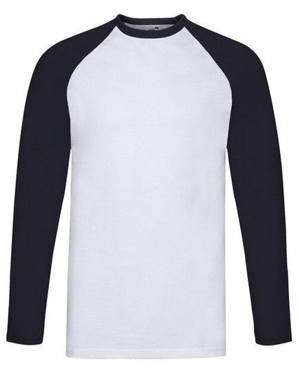 Fruit of the Loom Valueweight Long Sleeve Baseball T