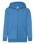 Fruit of the Loom Kids Classic Hooded Sweat Jacket - thumbnail 1