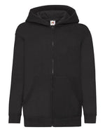 Fruit of the Loom Kids Classic Hooded Sweat Jacket - thumbnail 2