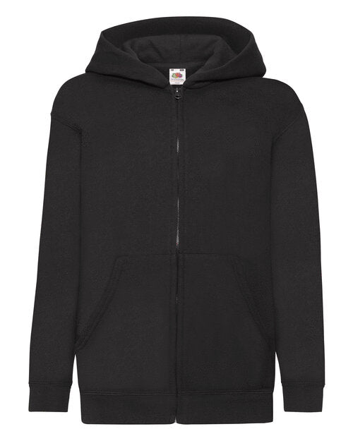 Fruit of the Loom Kids Classic Hooded Sweat Jacket