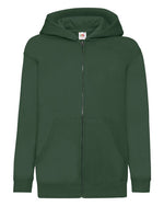 Fruit of the Loom Kids Classic Hooded Sweat Jacket - thumbnail 3