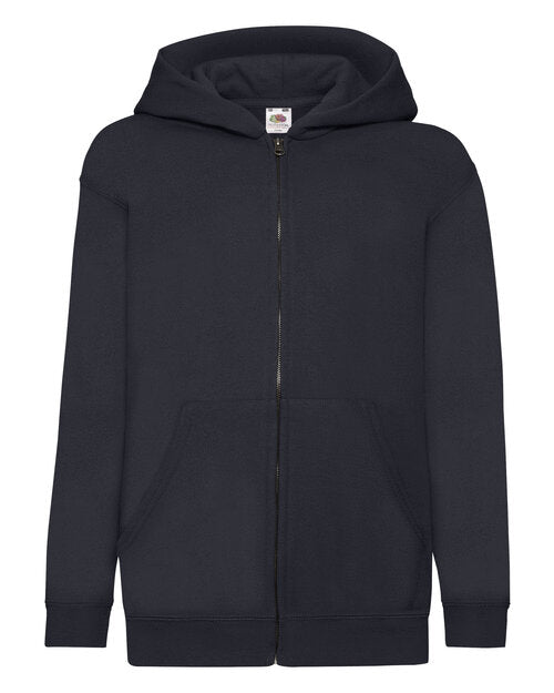 Fruit of the Loom Kids Classic Hooded Sweat Jacket