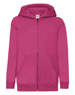 Fruit of the Loom Kids Classic Hooded Sweat Jacket - thumbnail 6