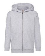 Fruit of the Loom Kids Classic Hooded Sweat Jacket - thumbnail 7