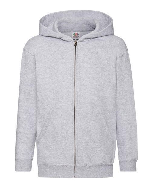 Fruit of the Loom Kids Classic Hooded Sweat Jacket