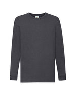 Fruit of the Loom Kids Valueweight Long Sleeve T - thumbnail 2