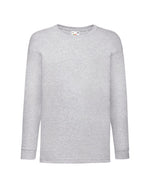 Fruit of the Loom Kids Valueweight Long Sleeve T - thumbnail 4