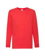 Fruit of the Loom Kids Valueweight Long Sleeve T - thumbnail 5