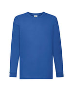 Fruit of the Loom Kids Valueweight Long Sleeve T - thumbnail 6