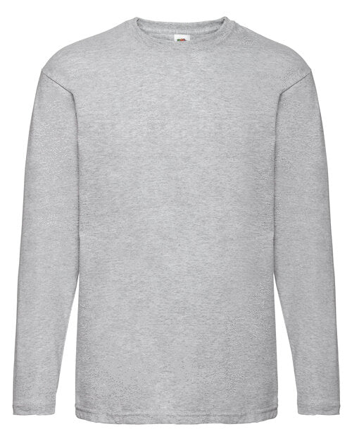 Fruit of the Loom Valueweight Long Sleeve T