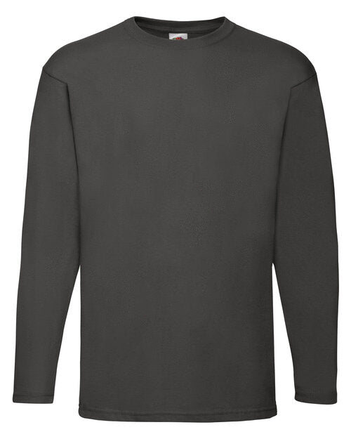 Fruit of the Loom Valueweight Long Sleeve T