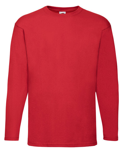 Fruit of the Loom Valueweight Long Sleeve T