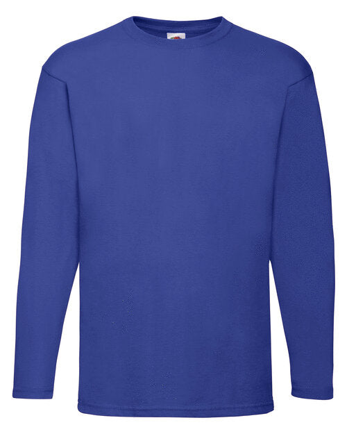 Fruit of the Loom Valueweight Long Sleeve T