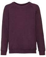 Fruit of the Loom Kids Classic Raglan Sweatshirt - thumbnail 3