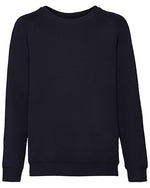 Fruit of the Loom Kids Classic Raglan Sweatshirt - thumbnail 4