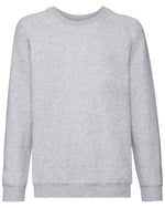 Fruit of the Loom Kids Classic Raglan Sweatshirt - thumbnail 5