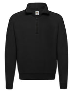 Fruit of the Loom Classic Zip Neck Sweatshirt - thumbnail 1