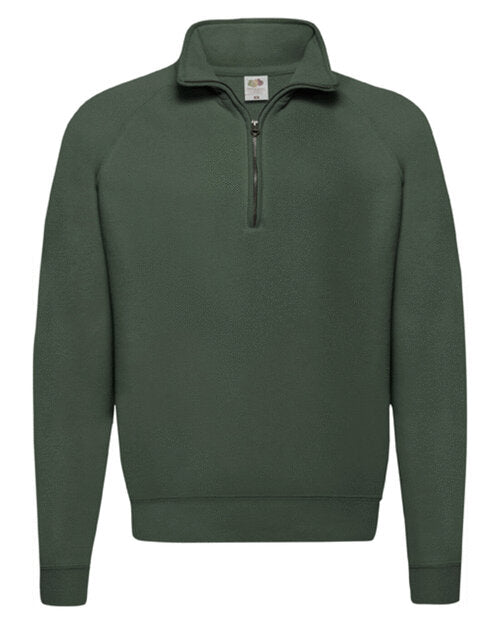 Fruit of the Loom Classic Zip Neck Sweatshirt
