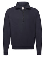 Fruit of the Loom Classic Zip Neck Sweatshirt - thumbnail 4