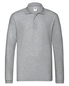 Fruit of the Loom Premium Long Sleeve Polo Shirt